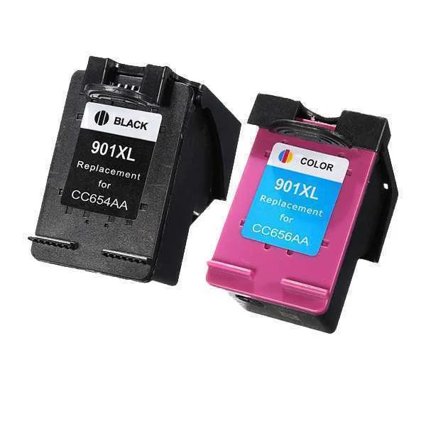 Tinteiro Hp Reciclado Nº 901 Xl Preto