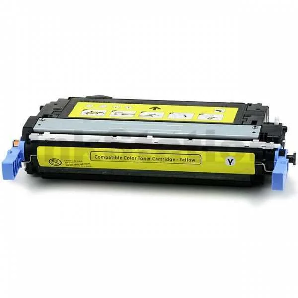 Toner Hp 642a Compatível (Cb402a) Amarelo