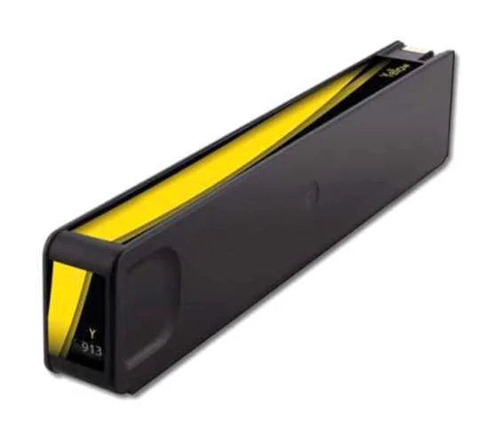 Tinteiro Hp Compatível 913a Amarelo (F6t79ae)