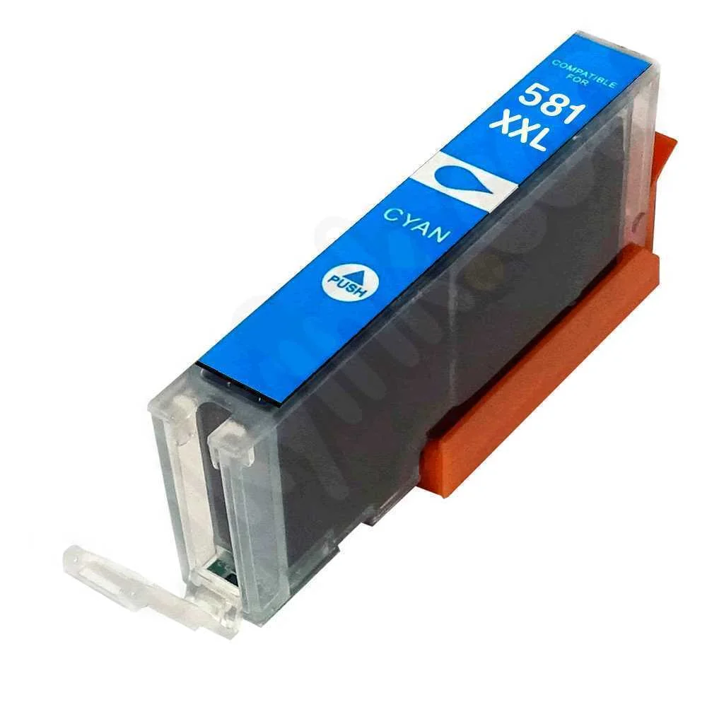 Tinteiro Canon Compatível Cli-581c Xxl Azul