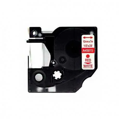 Fita Compatível Dymo D1 45015 - 12mm X 7 Metros V.