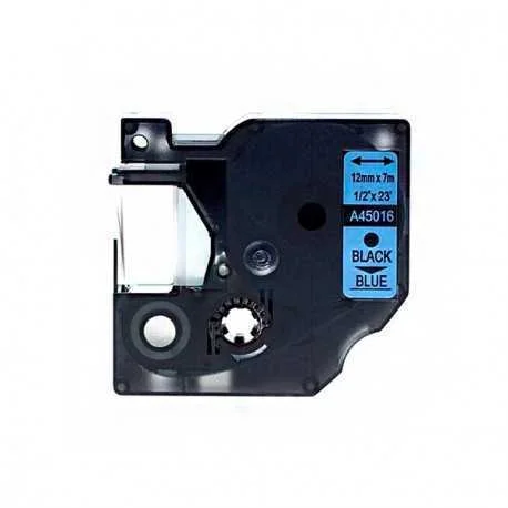 Fita Compatível Dymo D1 45016 - 12mm X 7 Metros P.