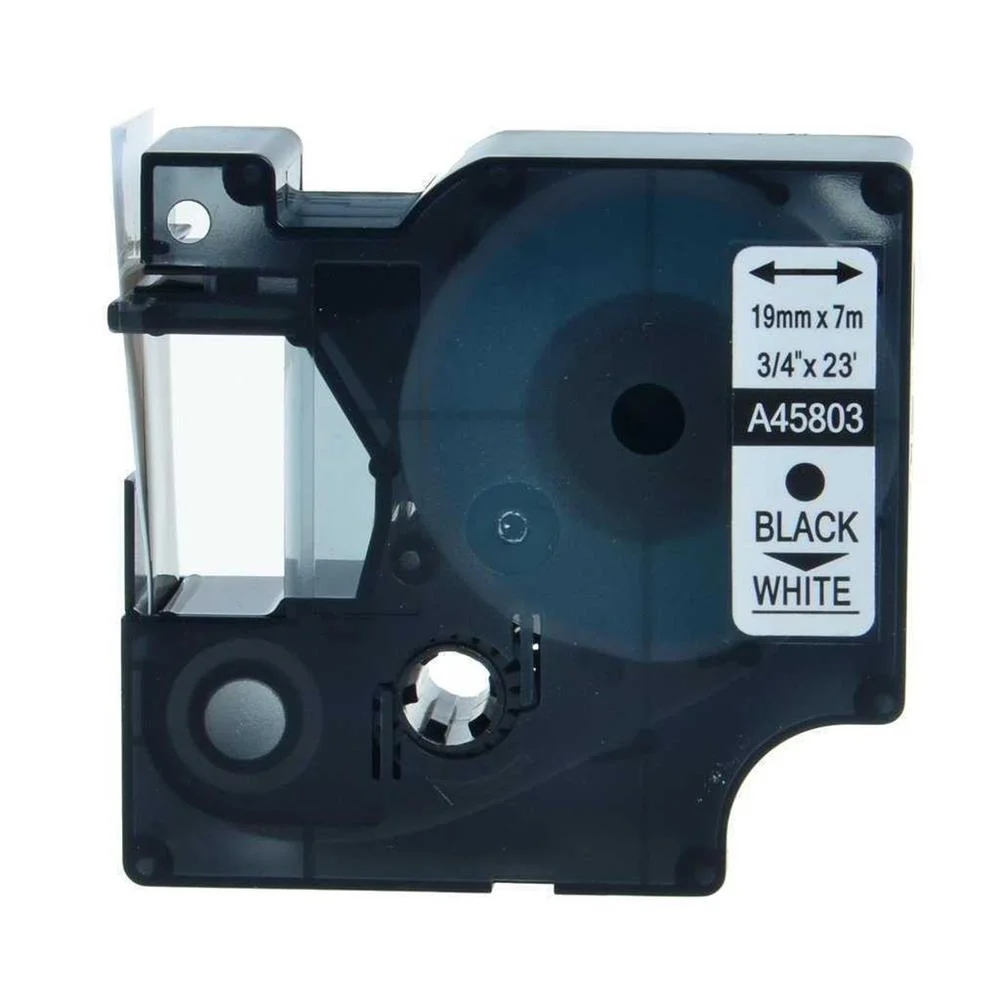Fita Compatível Dymo D1 45803 - 19mm X 7 Metros P.