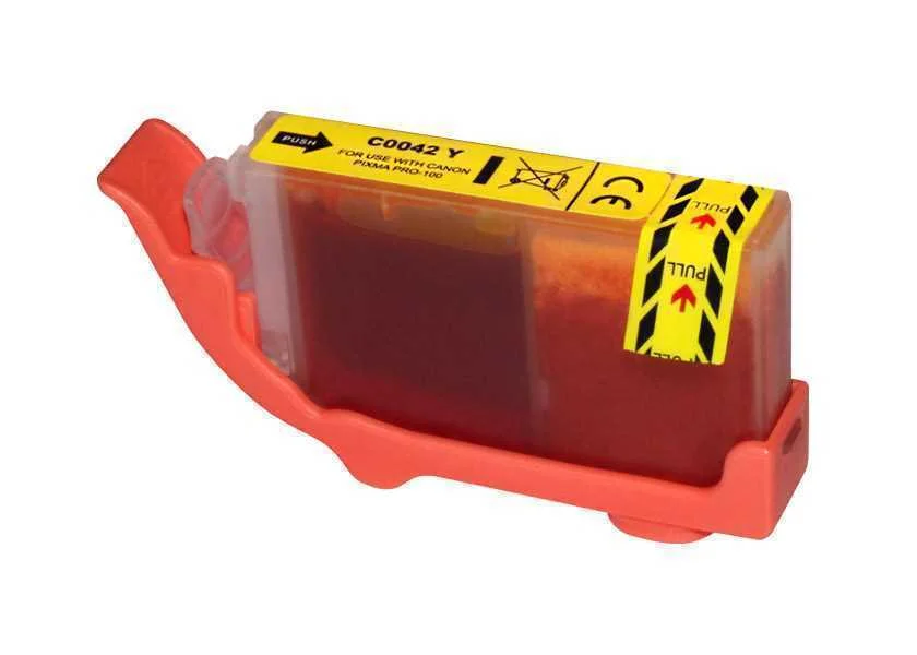 Tinteiro Canon Compatível Cli-42y Amarelo
