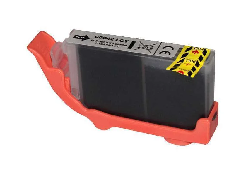 Tinteiro Canon Compatível Cli-42lgy Cinza Claro
