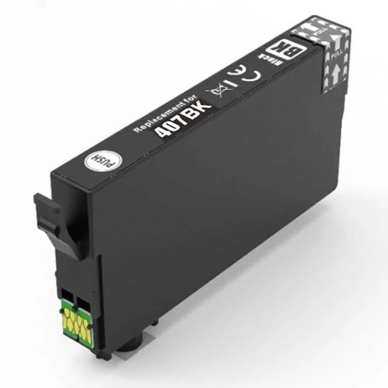 Tinteiro Epson Compatível 407 Xl Preto