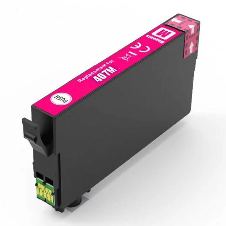 Tinteiro Epson Compatível 407 Xl Magenta
