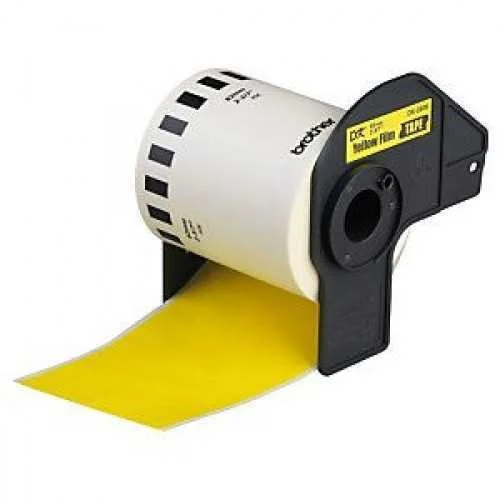 Etiquetas Compativeis Brother Dk44605 Amarela - 6.