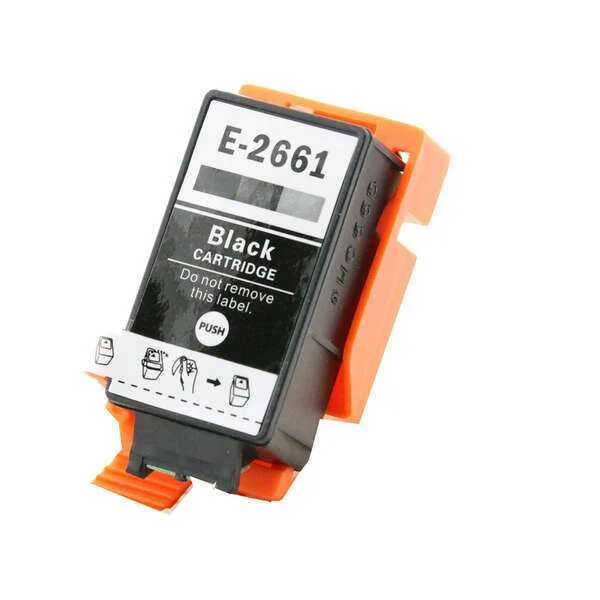 Tinteiro Epson Compatível 266, T2661 Preto
