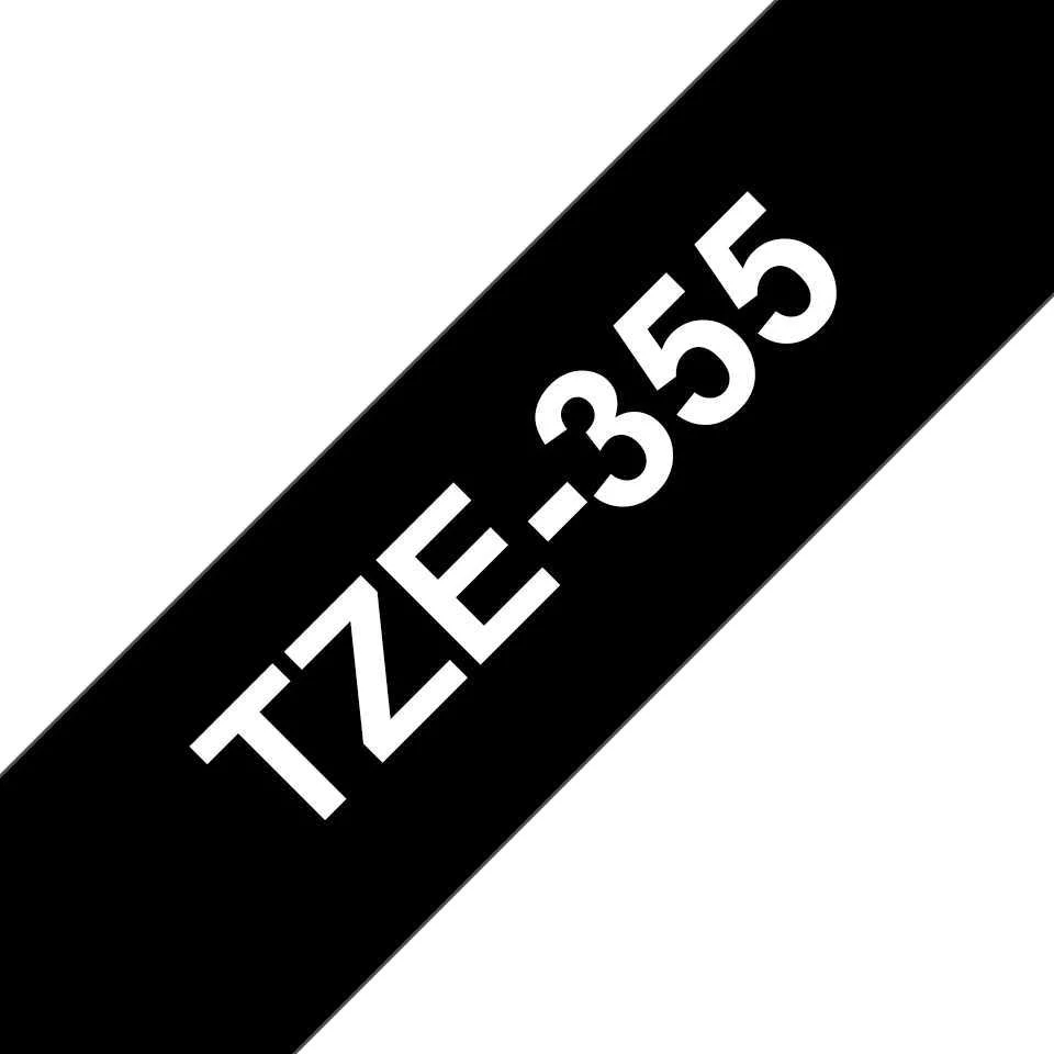 Fita Laminada Compatível Brother Tze-355 - 24mm X.