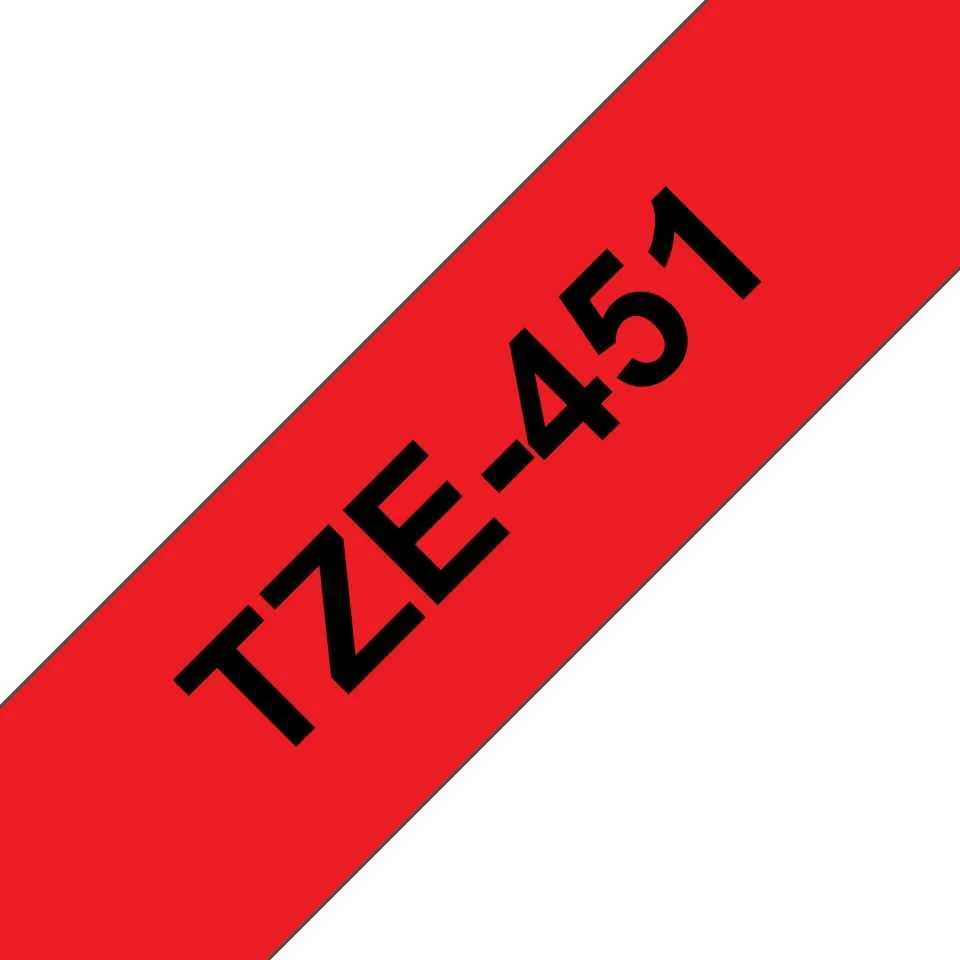 Fita Laminada Compatível Brother Tze-451 - 24mm X.