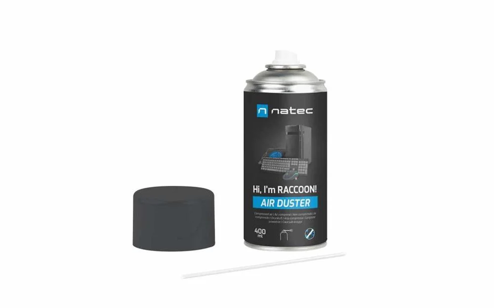 Natec Raccoon 400 Lata de Ar Comprimido 400 Ml