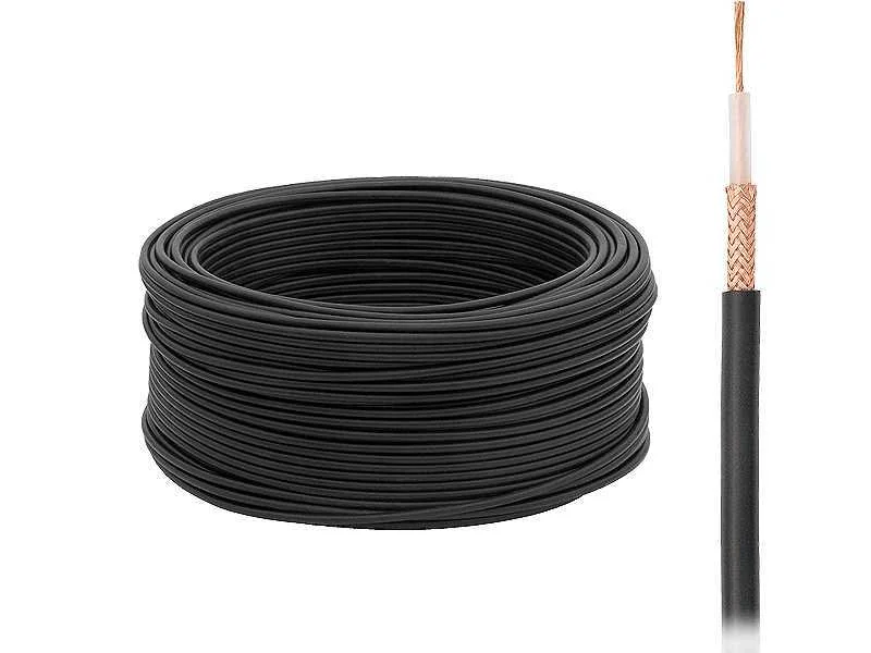 Cabo Concêntrico Rg58 50ohm Lipreto