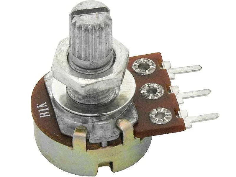 Potenciómetro Rotativo 1k Ohm B Linha L15mm