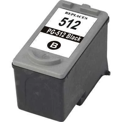 Tinteiro Canon Compatível Pg-510 / Pg-512 Xl Preto
