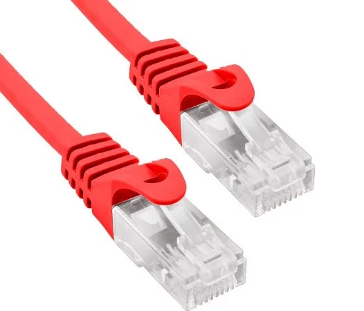 Cabo de Rede Utp Phasak Cat. 6 Cu 0,50 M. Vermelho