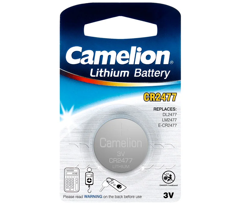 Pilha Botao Litio 3v 950mah Cr2477