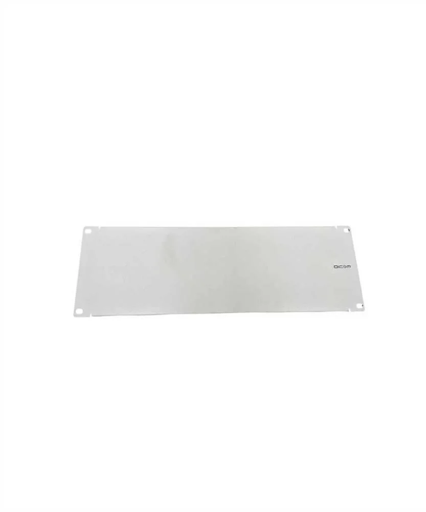 Painel Cego 19" 3u Dicom Cinza