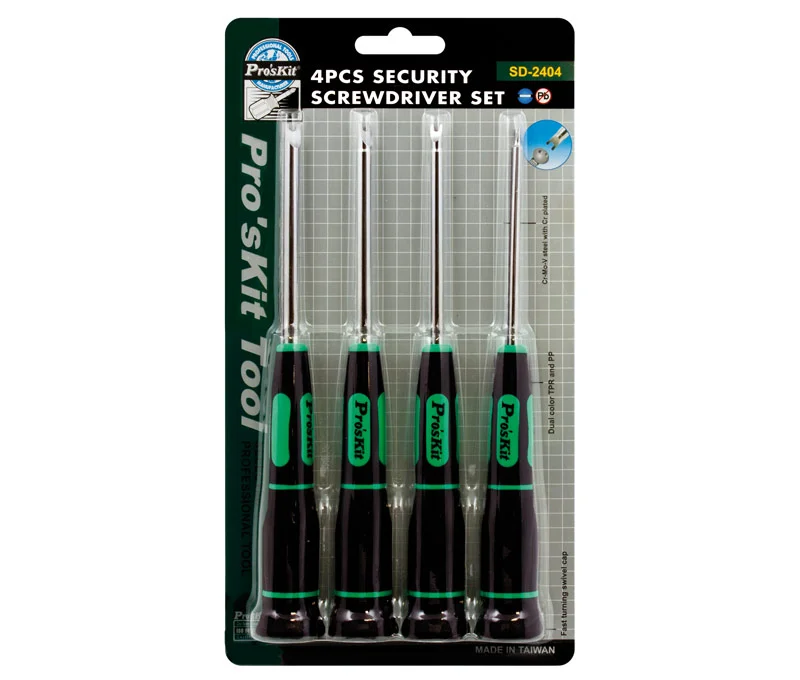 Conjunto 4 Chaves Segurança (Spanner) - Proskit