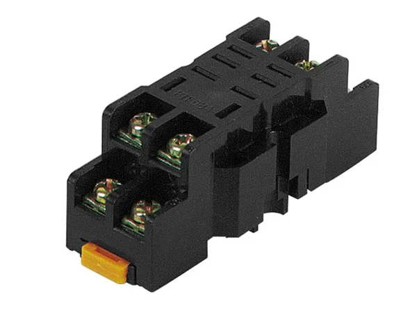 Suporte de Relé - 8 Pinos - 10a