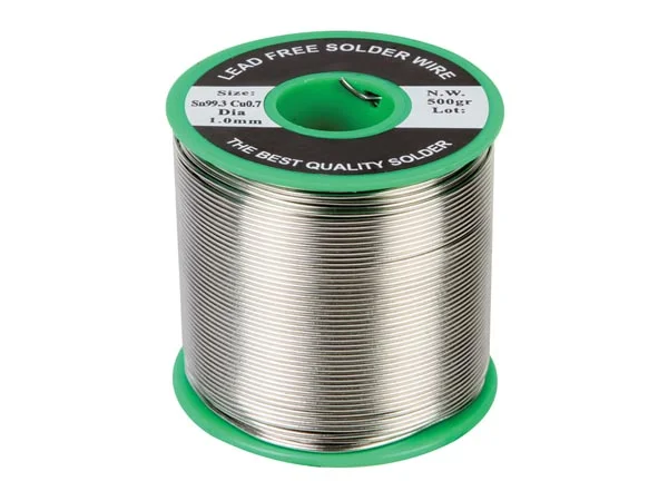 Lead-Free Solder Sn 99.3% - Cu 0.7% 1mm 500g