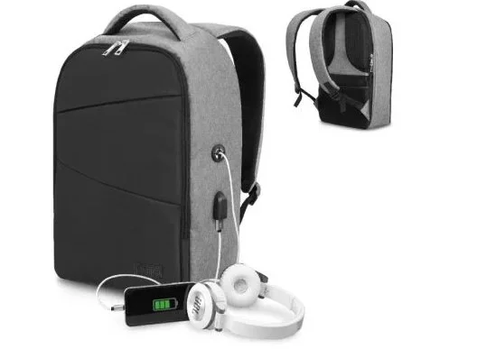 Subblim Secure V2 Ap Antirobo 16 Gris Mochila