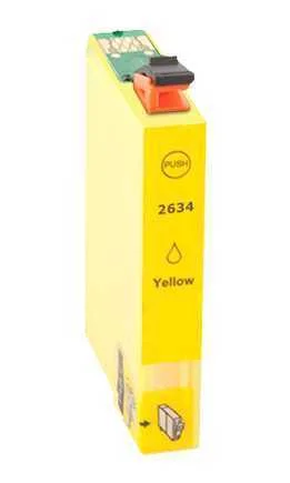 Tinteiro Epson Compatível 26 Xl, T2634 Amarelo