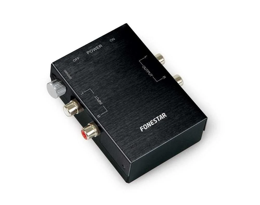 Pre Amplificador Stereo para Gira Discos