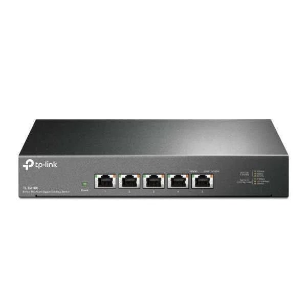 Switch de Rede 5 Portas 100/1000/10000mbps Tl-Sx1.