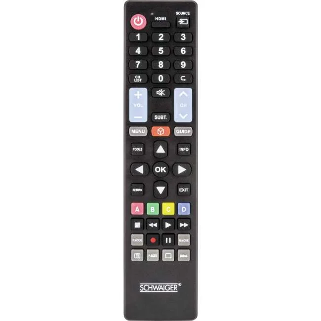 Schwaiger Ufb100u533 Comando Tv Botões de Pressio.