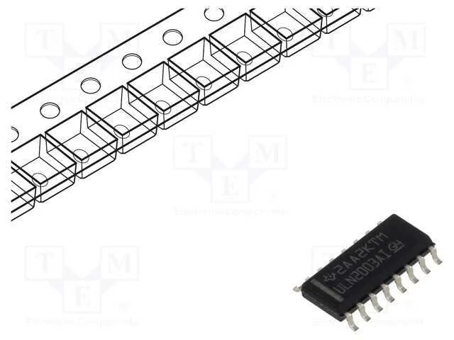 Ic: Driver, Darlington,Matriz do Tirístor, So16, .