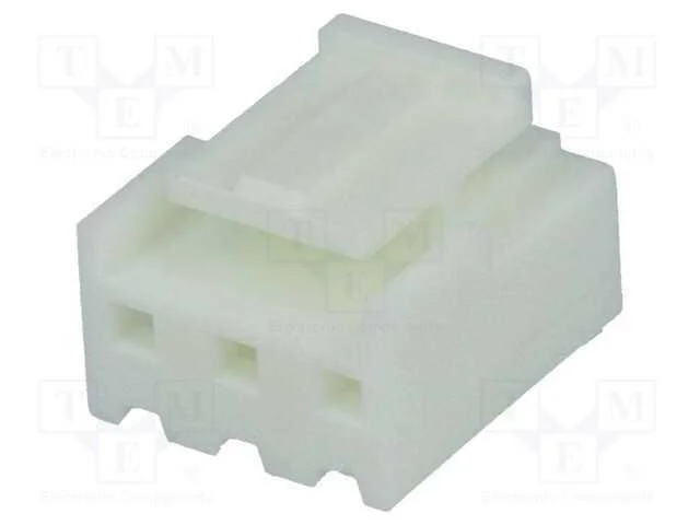 Ficha, Fio-Placa, Fêmea, Vh, 3,96mm, Pin: 3, Sem .