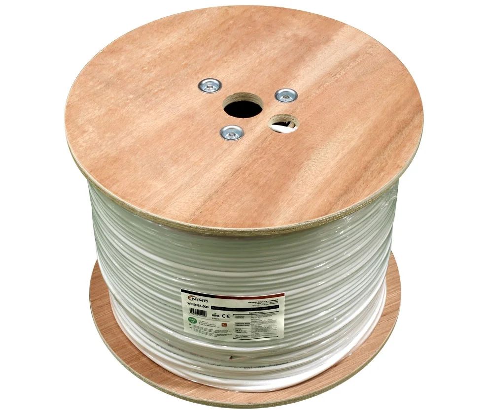 Mangueira para Alarme e Interfone 6 + 2 Cabos Lszh