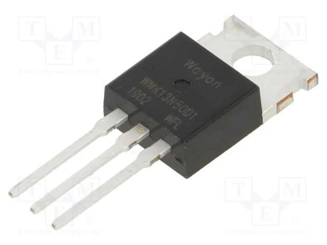 Transístor: N-Mosfet, Unipolar, 500v, 13a, To220-3