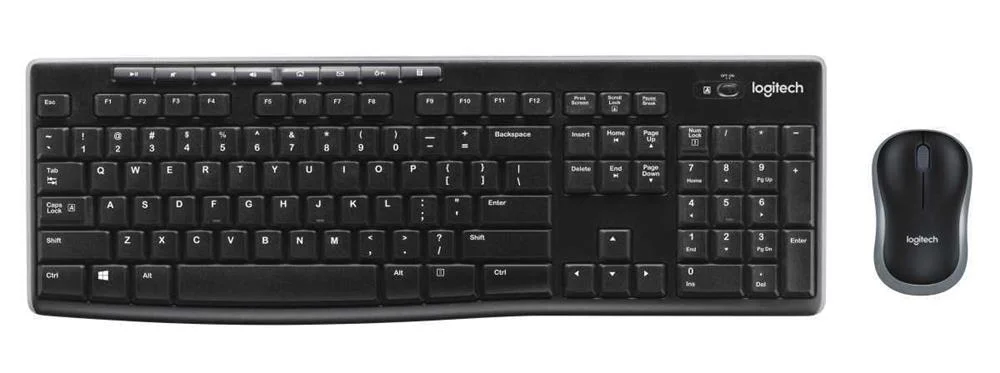 Logitech Wireless Combo Mk270 Teclado Rato Incluí.