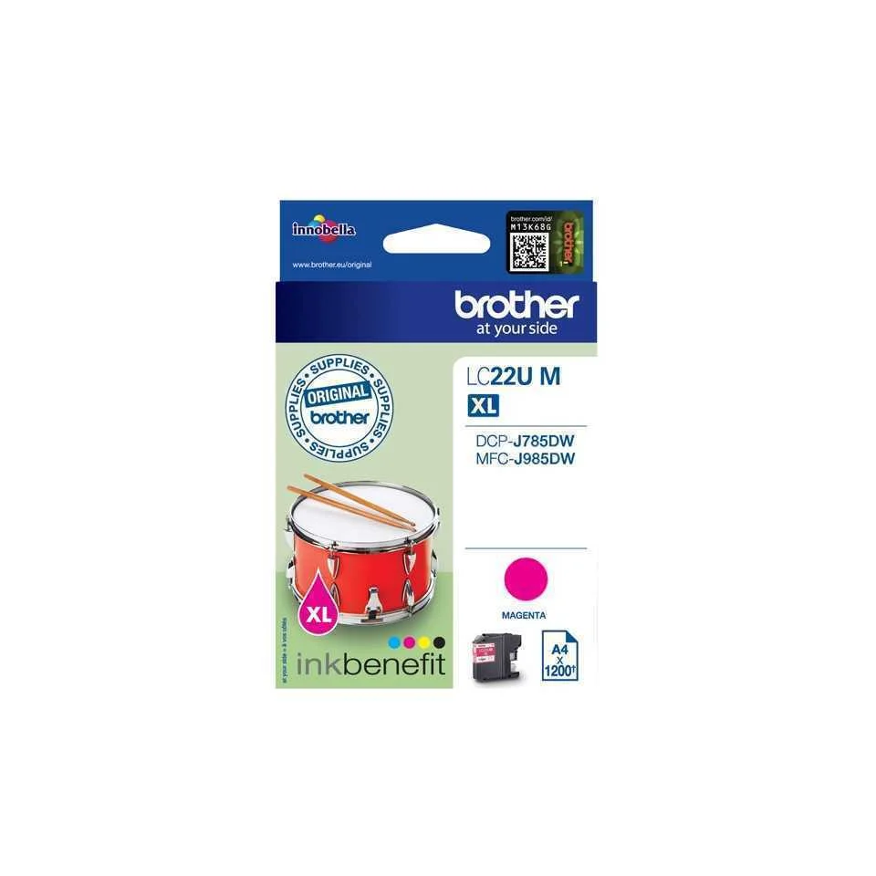 Brother Lc-22um Tinteiro Original Rendimento Alto.