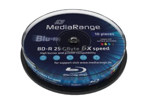 Blu-Ray Mediarange Bd-R 25gb