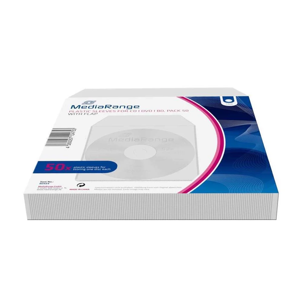 Mediarange Box64 Caixa para Discos Óticos Estojo .