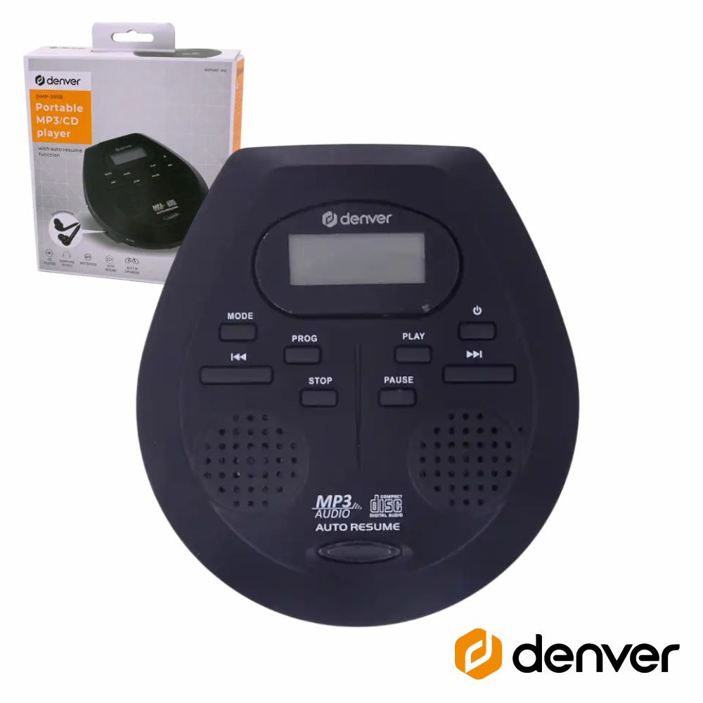 Leitor de CD Portátil DISCMAN DENVER