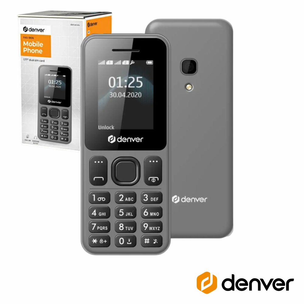 Telemóvel C/ LCD 1.77" 4G Dual Sim FM/BT e Câmara 0.08mp