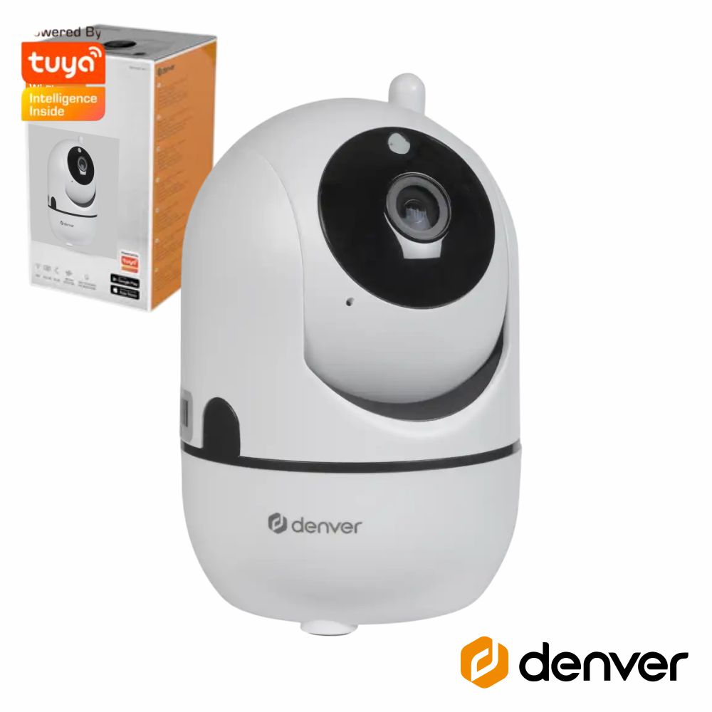 Câmara Vigilância IP HD 720P Wifi Tuya DENVER