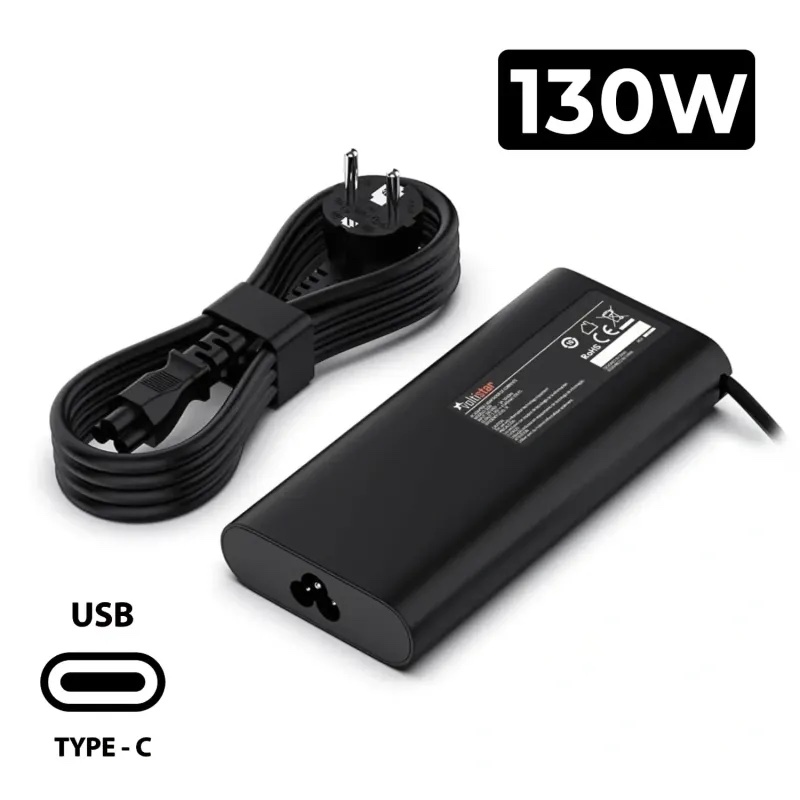 AD00250 Carregador portátil 5-20V 6.5A 130W USB-C