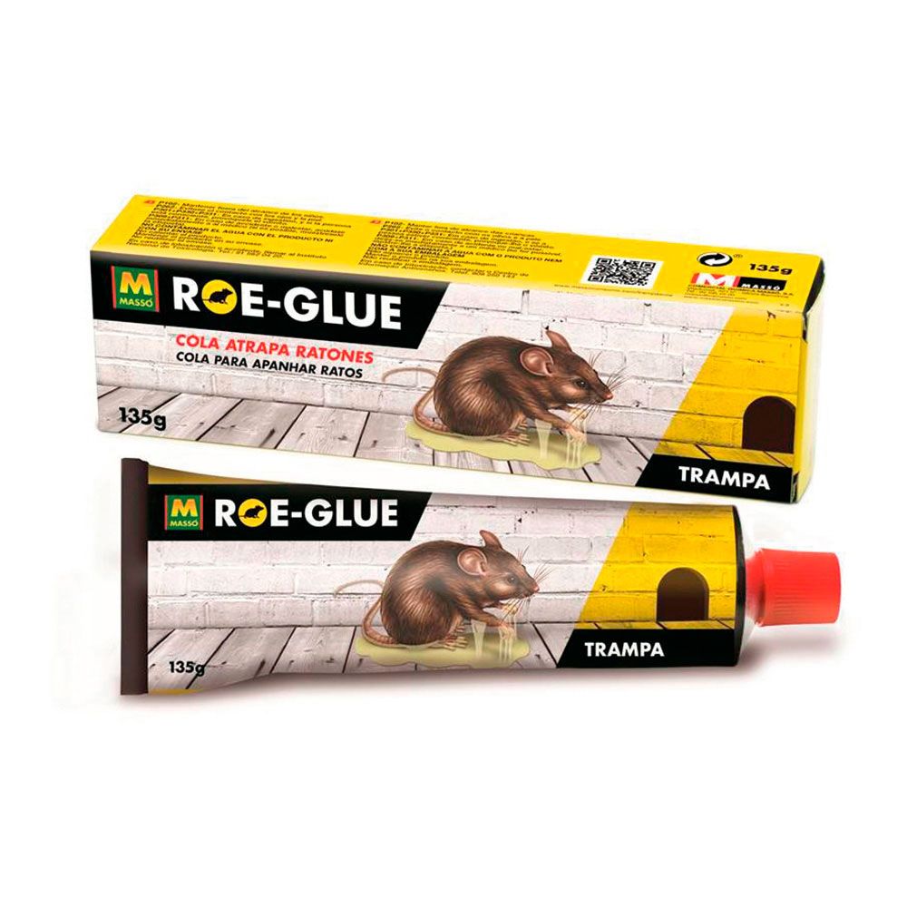 COLA ROE-GLUE PARA CAPTURAR RATOS 135 g
