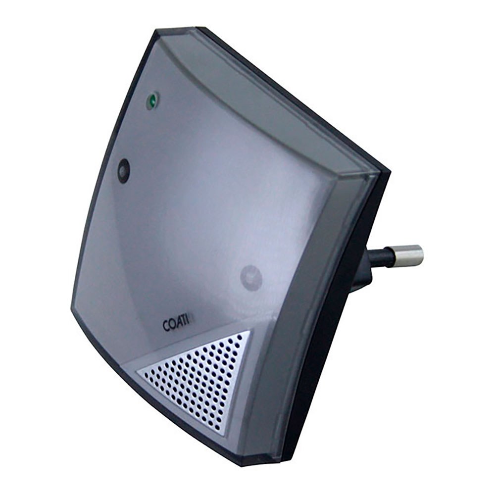 REPELENTE ULTRASSÔNICO DE MOSCAS, 0,4 W, COBERTURA DE 25 m², CINZA