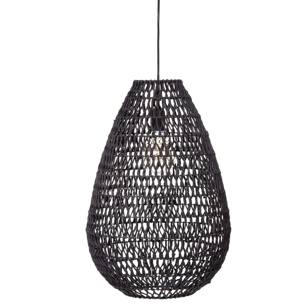 CANDEEIRO DE TETO PRETO E27, COLECÇÃO TRESSÉ, Ø37,5 x 55 cm