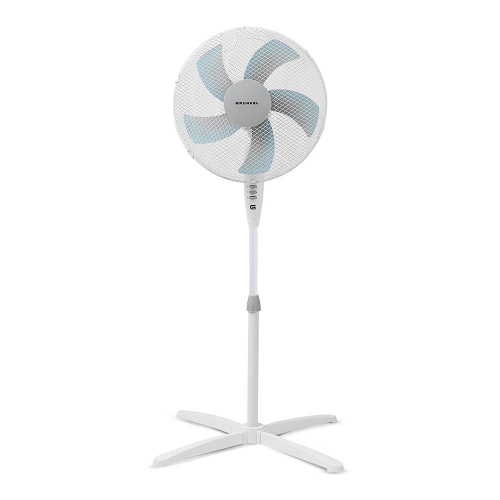 VENTILADOR DE PEDESTAL FAN-165 x 50 W Ø40 cm, BRANCO, 42 x 42 x 121 cm