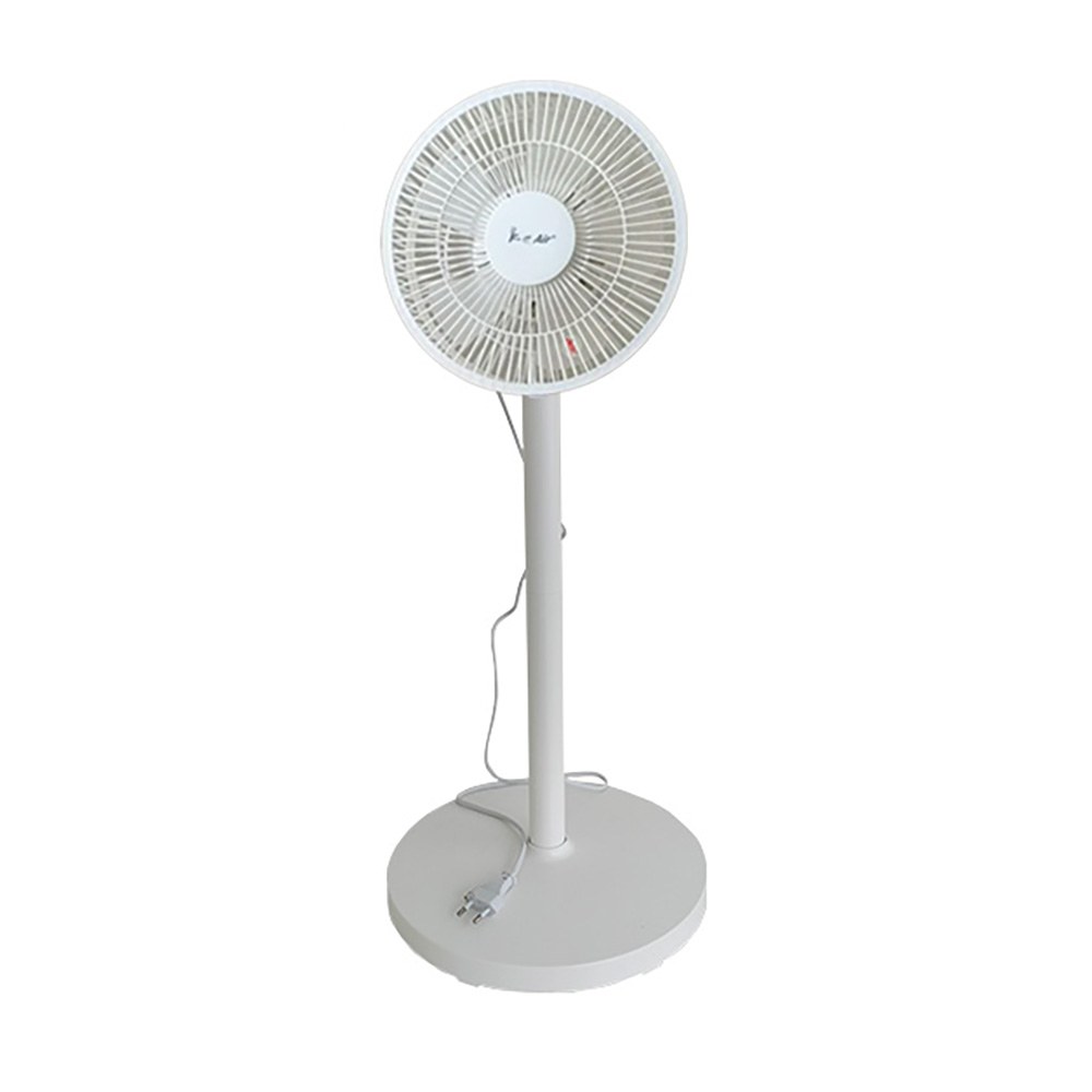 VENTILADOR DE PEDESTAL, AJUSTÁVEL, 50 W, Ø23 cm, BRANCO, 23 x 23 x 82 cm