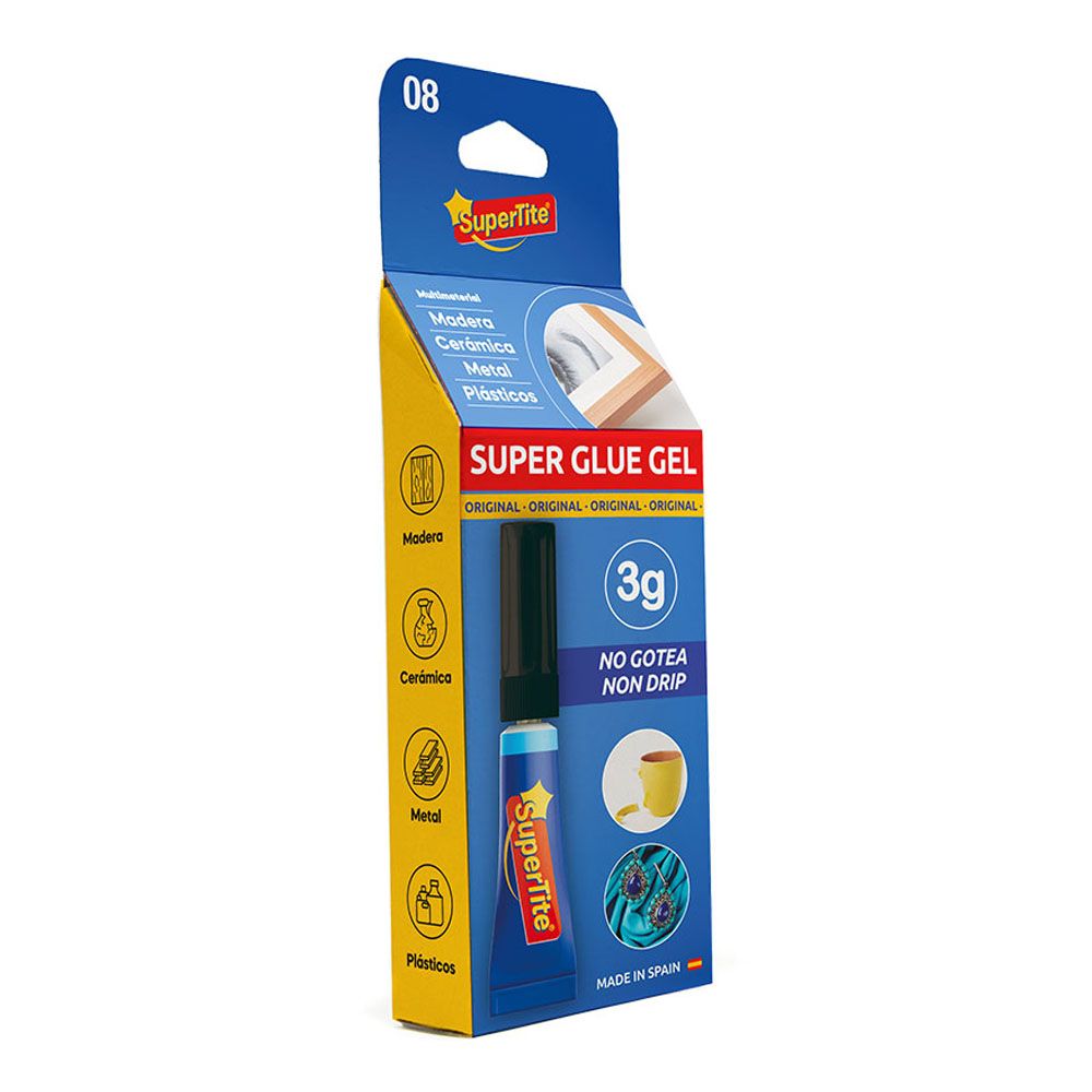 ADESIVO INSTANTÂNEO GEL BLÍSTER 3 g