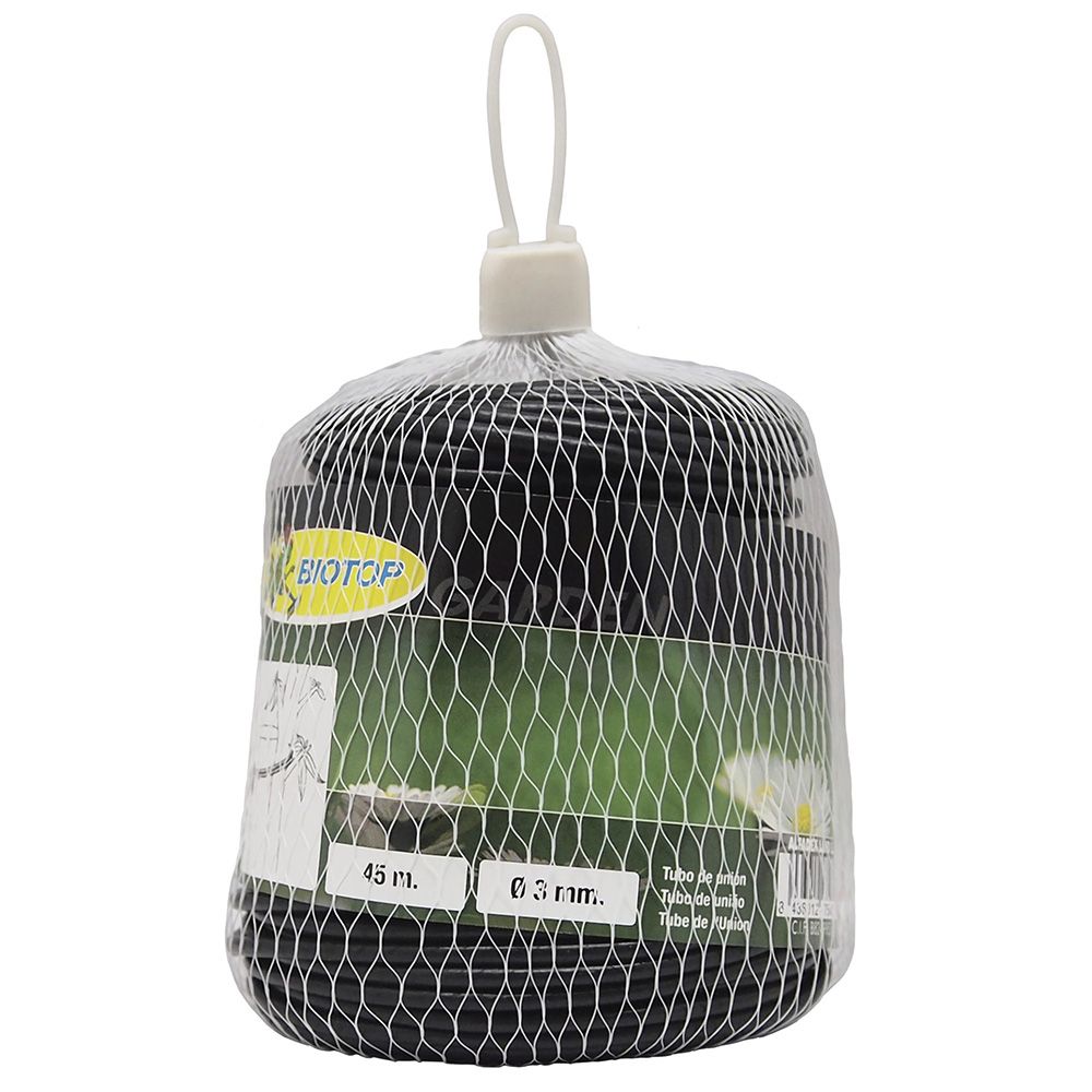 TUBO DE UNIÃO PRETO, Ø3 mm x 45 m