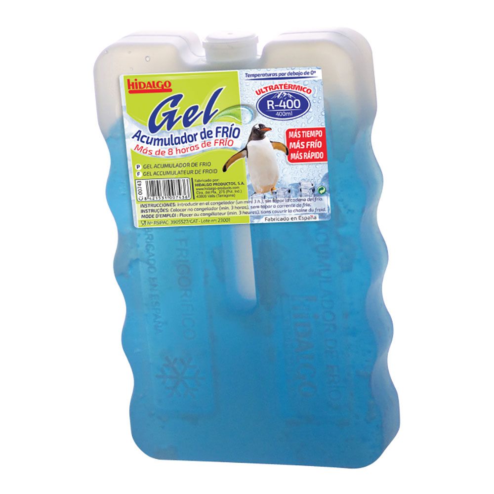 ACUMULADOR DE GELO FRIO EM GEL R-400, 400 ml, 16 x 9 x 3 cm
